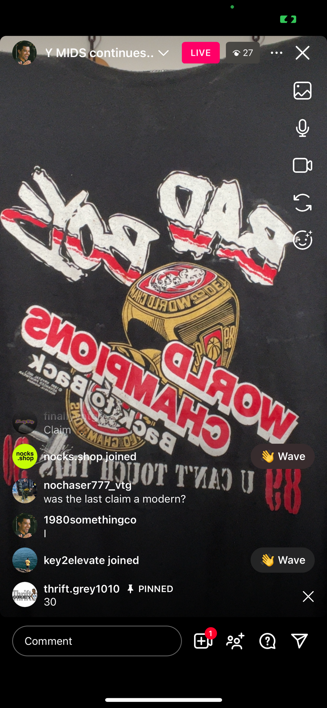 30 bad boys world champs (secondhand)