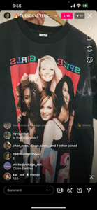 150 spice girls flaw rap tee (secondhand)