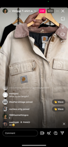 40 carhartt work jacket (secondhand)