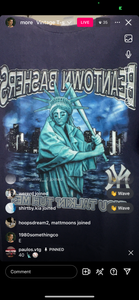 40 statue of liberty yankees (secondhand)