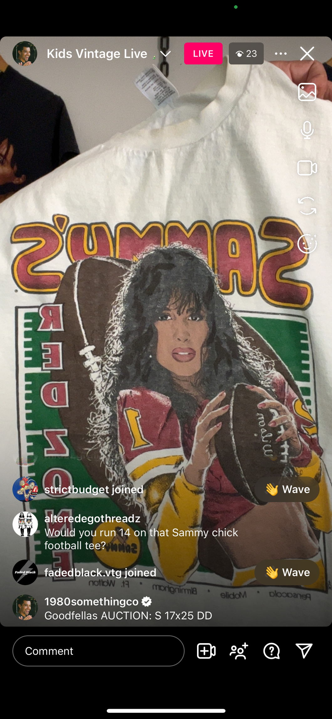 14 sammys red zone redskins girl (secondhand)