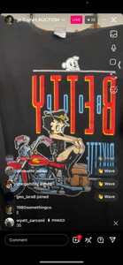 35 Betty boop bikette (secondhand)