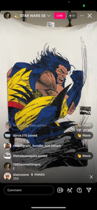 250 wolvie comic images (secondhand)