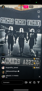 50 Friday night lights (secondhand)