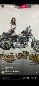 135 miss low rider harley (secondhand)