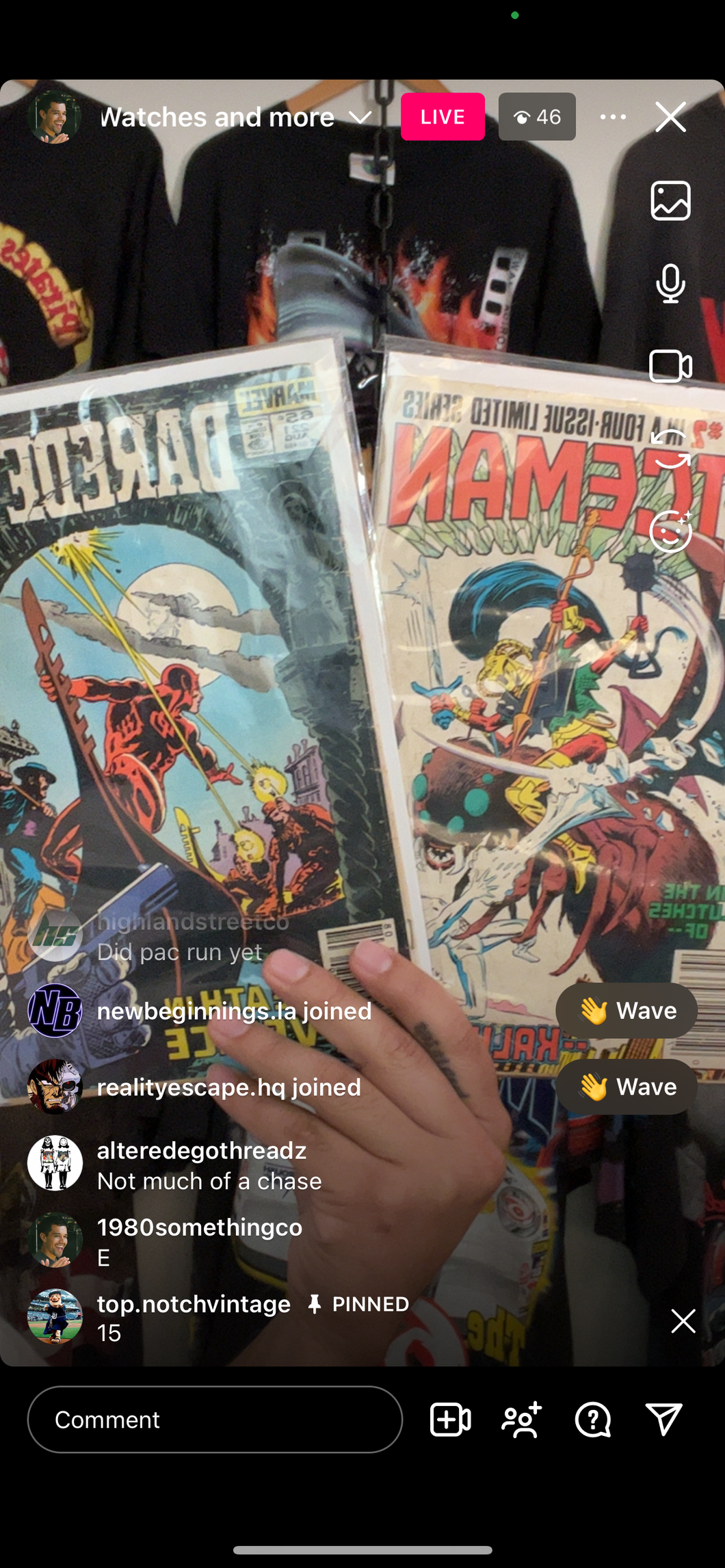 15 two comics (secondhand)