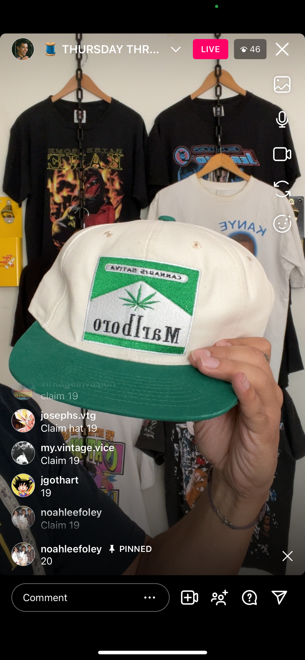 19 weed hat (secondhand)