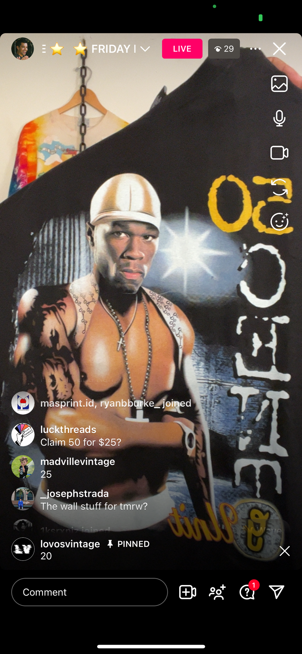 25 fitty cent south pole (secondhand)
