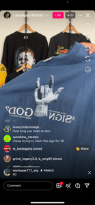 19 sign language Jesus tee (secondhand)