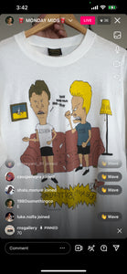 Vtg beavis and butthead couch shirt (secondhand)