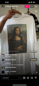 Vtg Mona Lisa shirt (secondhand)