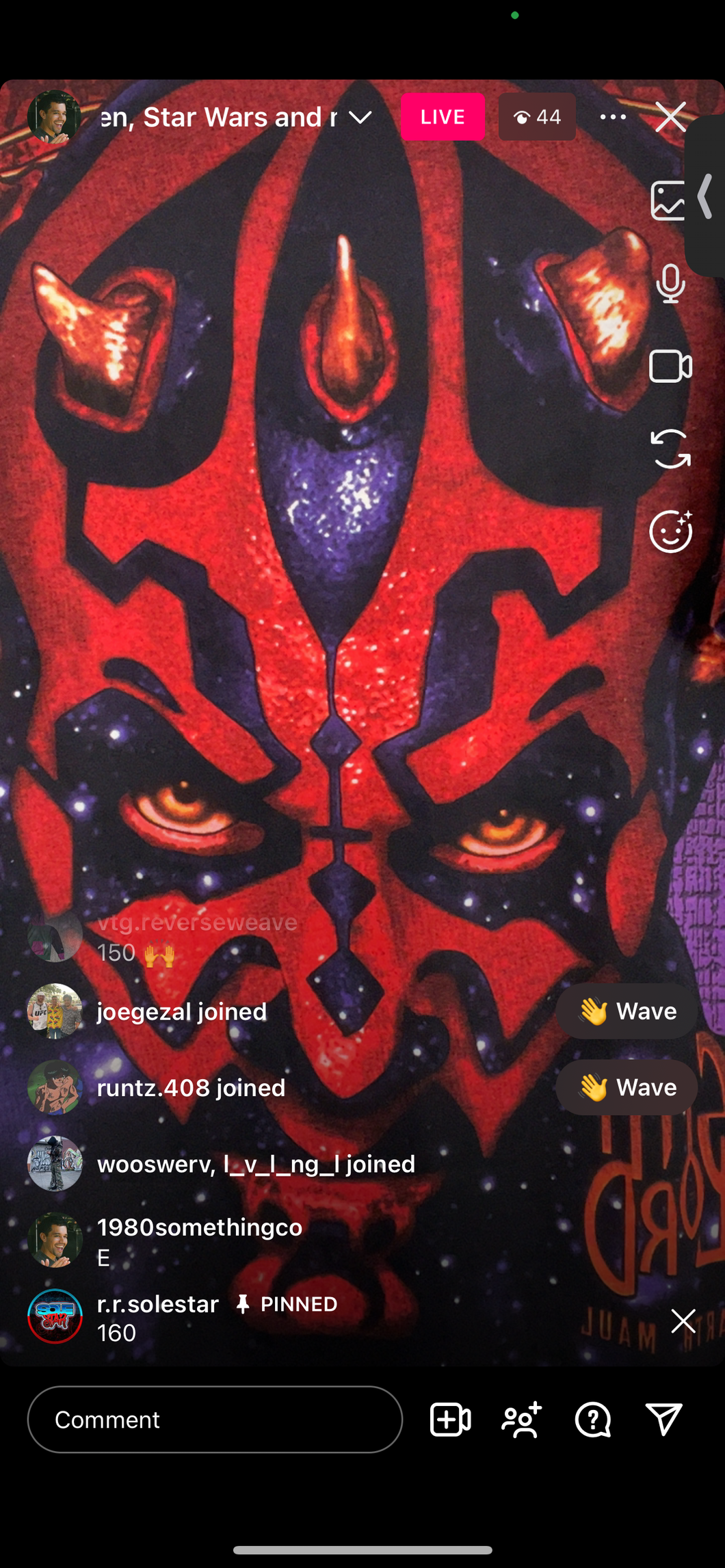160 Darth maul aop (secondhand)
