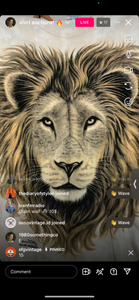 15 lion white LB tag (secondhand)