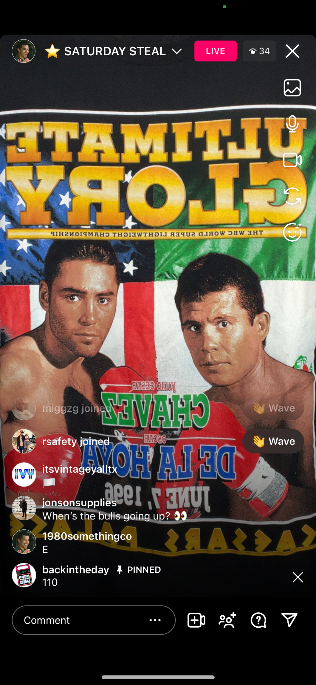 110 chavez v de la hoya ultimate glory (secondhand)