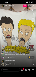 45 Beavis and Butthead screaming (secondhand)