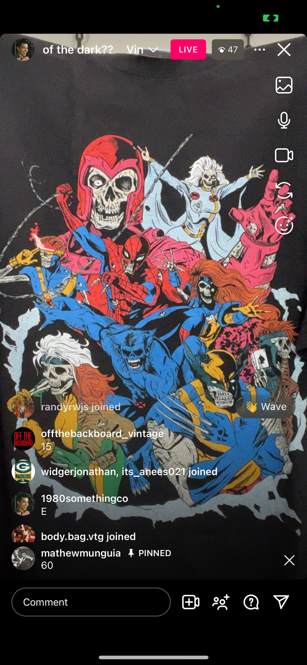 60 chronic images zombie x men (secondhand)
