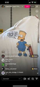 Vtg Bart shirt (secondhand)