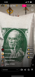 Vtg George Washington shirt (secondhand)