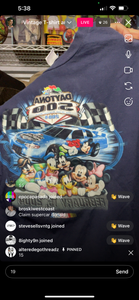 19 nascar disney (secondhand)