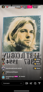 500 kurt Cobain memorial (secondhand)