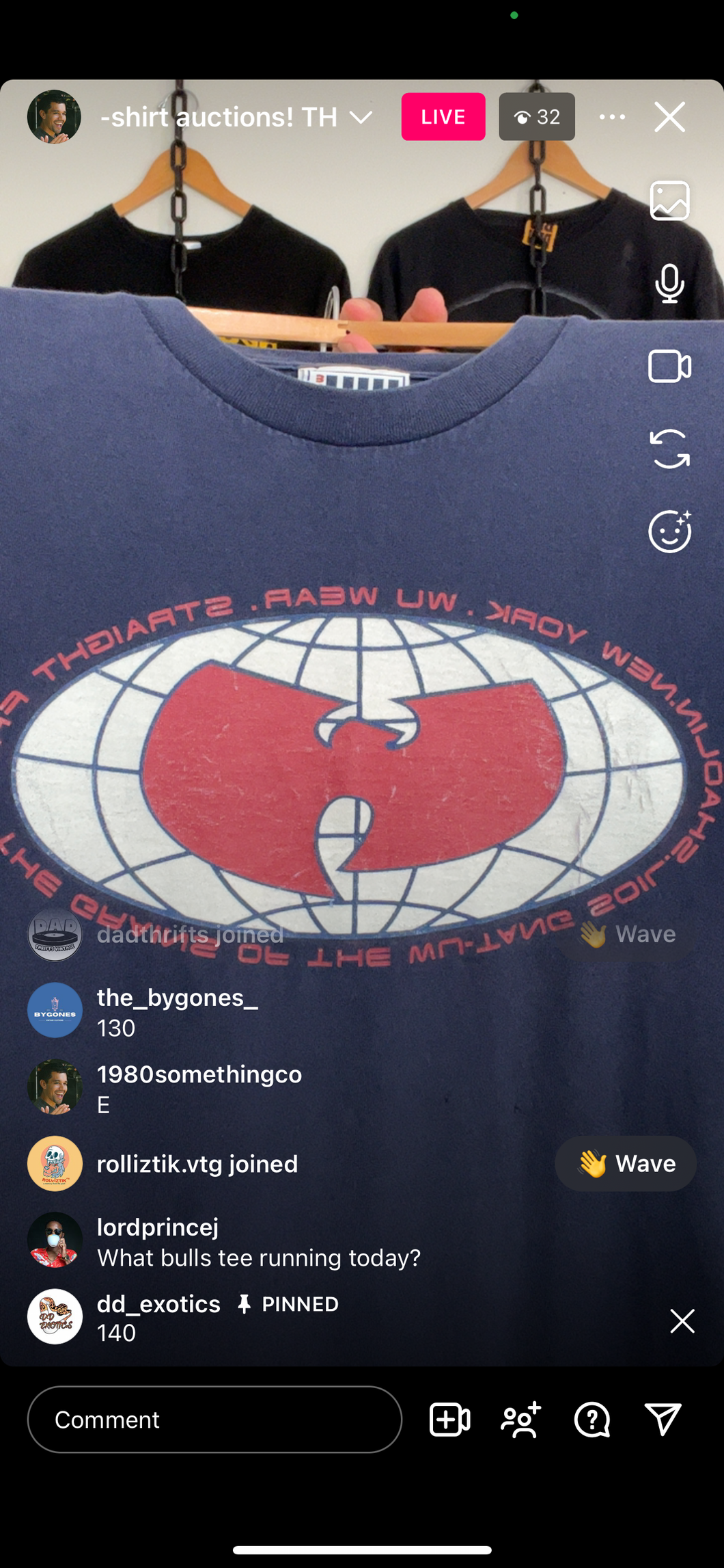 140 wu wear (secondhand)