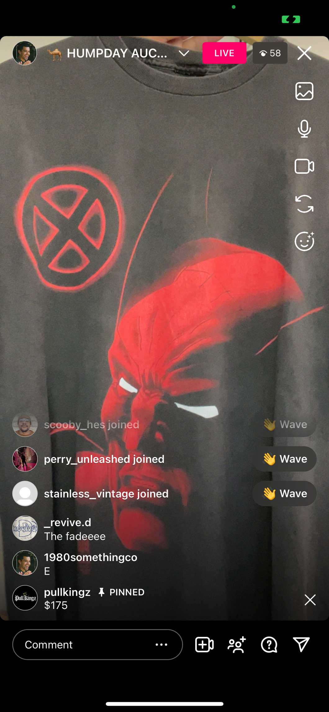 175 wolverine red light (secondhand)