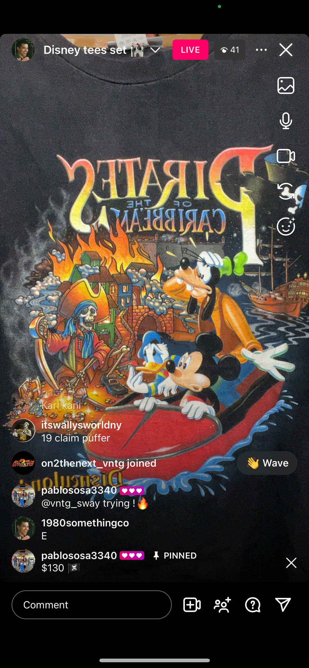 130 pirates mickey (secondhand)