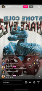85 stone cold snake eyes white (secondhand)