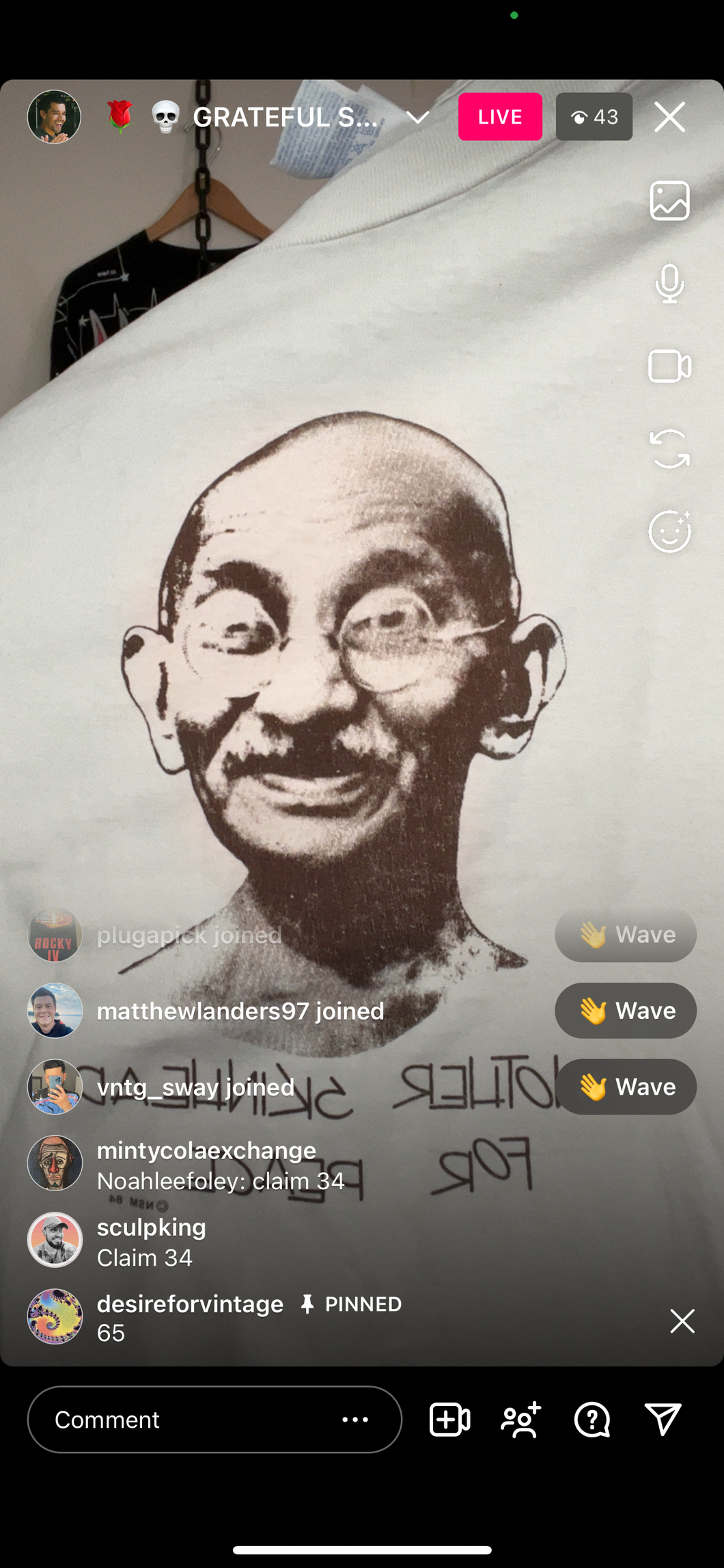 34 ghandi (secondhand)