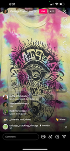 30 Grateful Dead tie dye (secondhand)