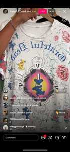 85 Grateful Dead aop floral (secondhand)