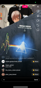 10 Roger waters prism (secondhand)