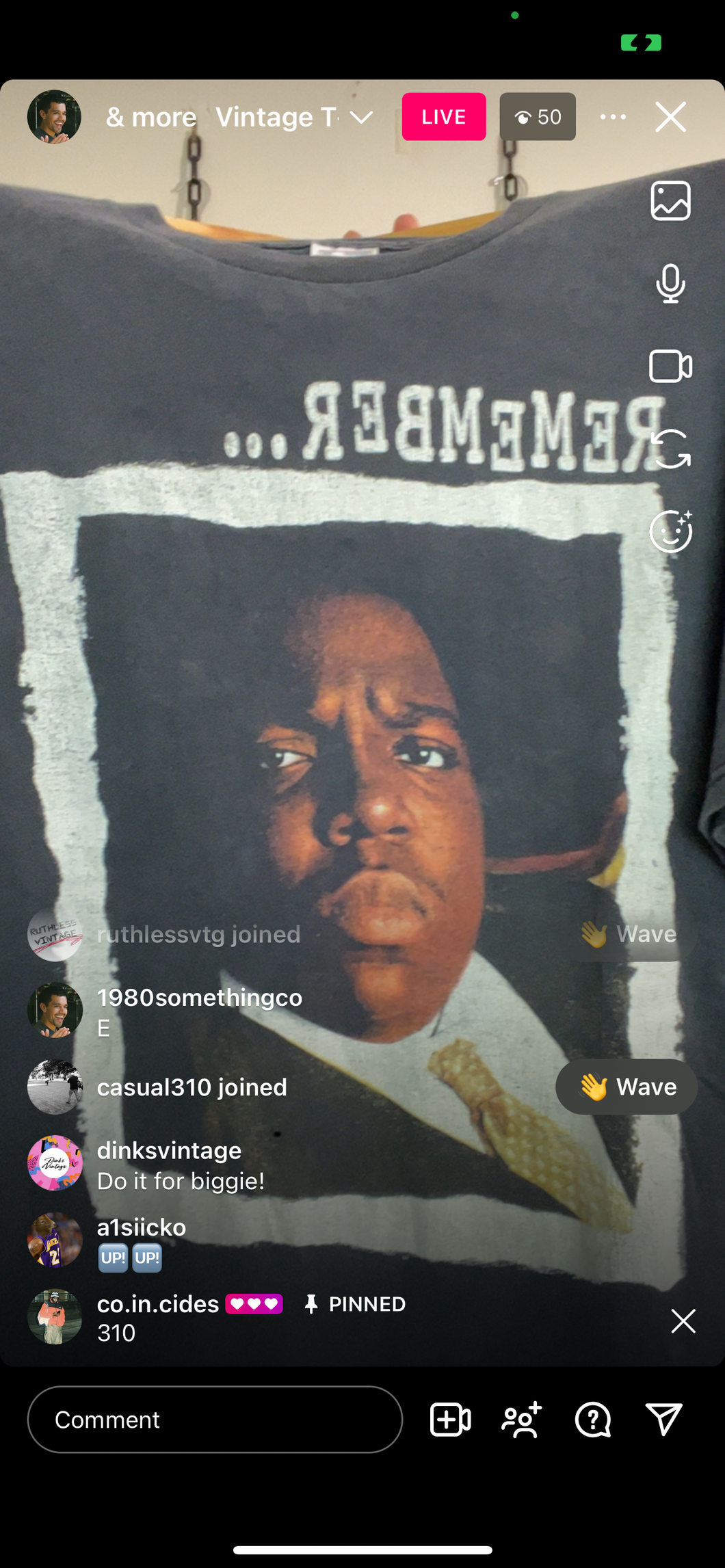 310 biggie remember (secondhand)
