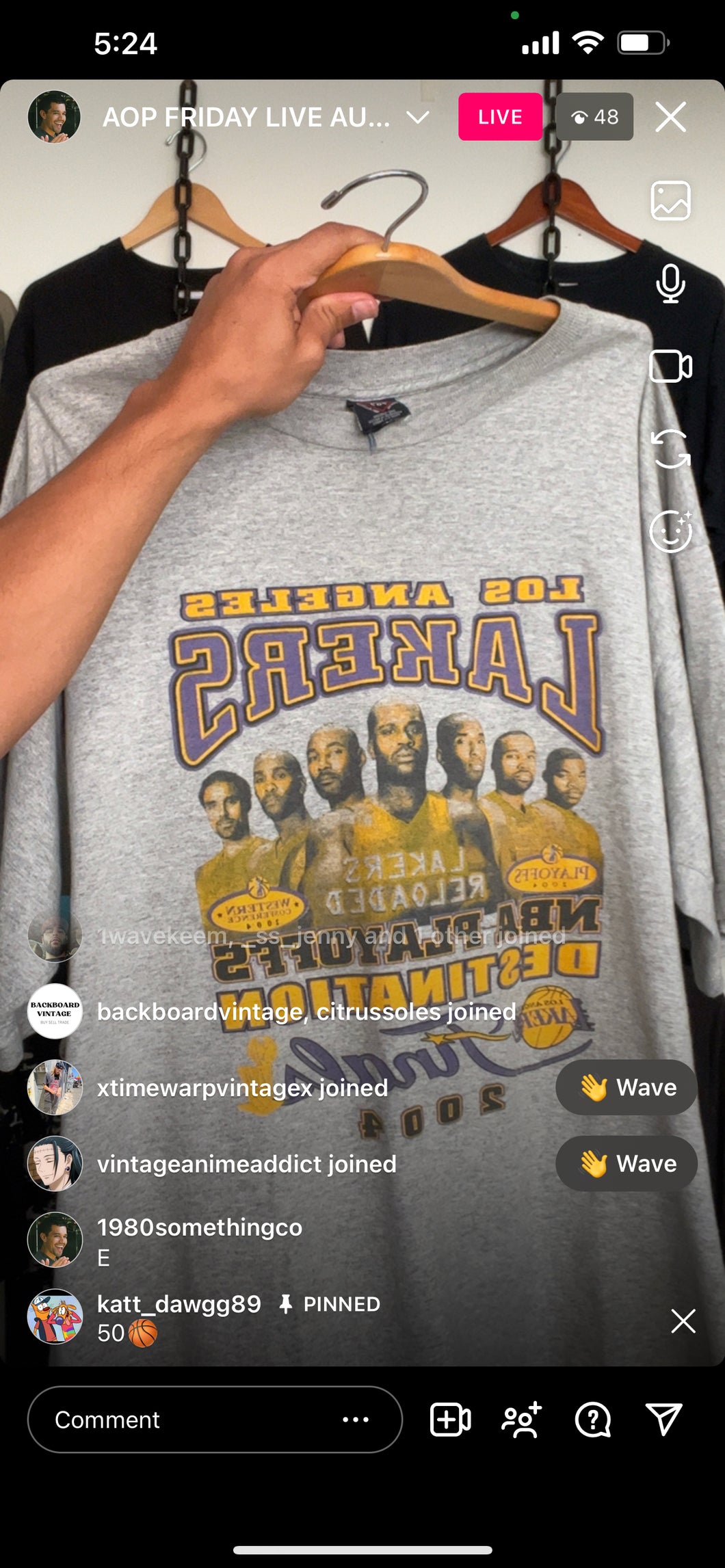 Lakers Reloaded shirt (secondhand)