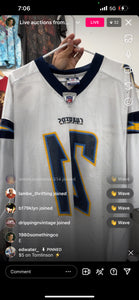 Chargers Tomlinson jersey