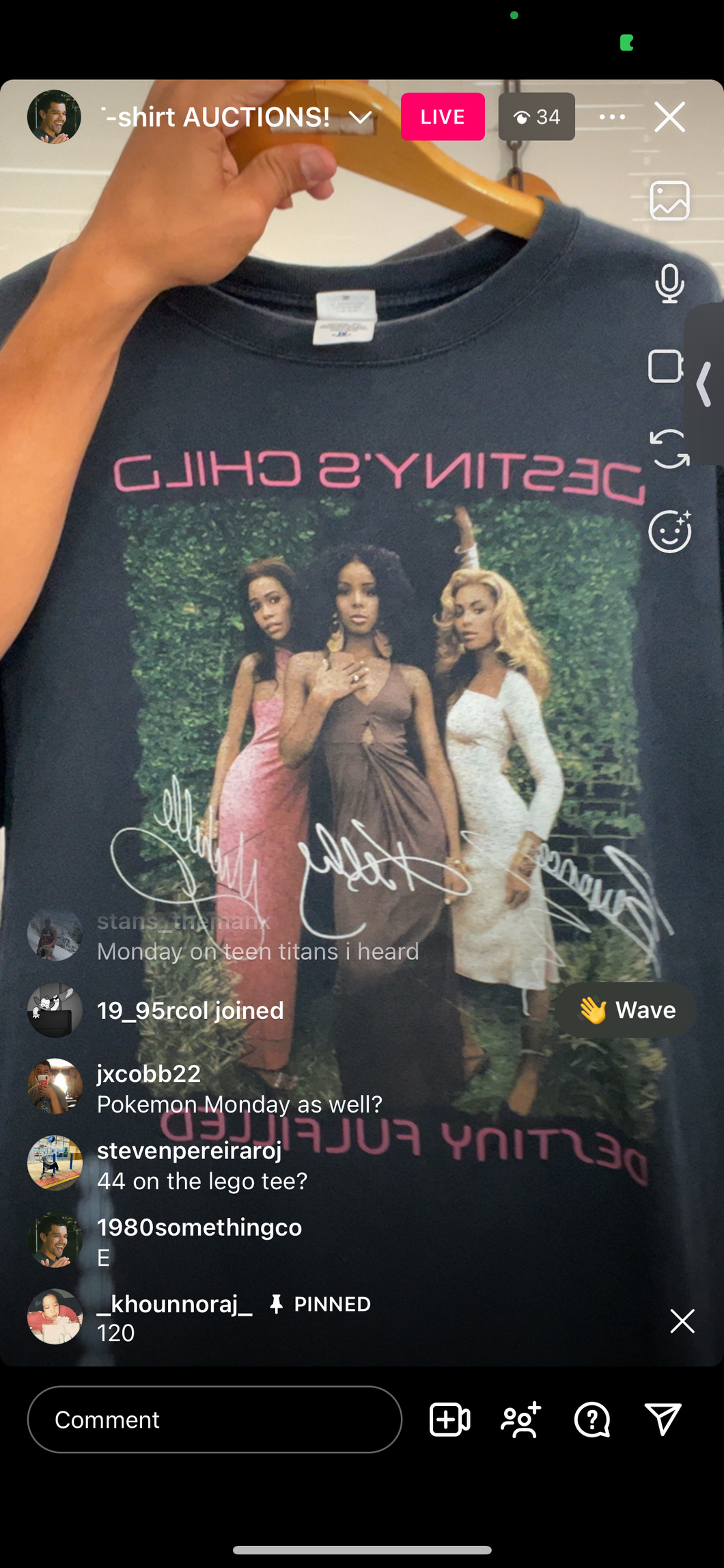120 destiny child (secondhand)