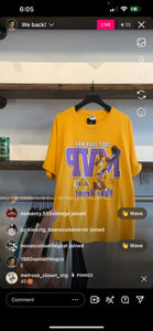 Kobe Bryant MVP shirt (secondhand)