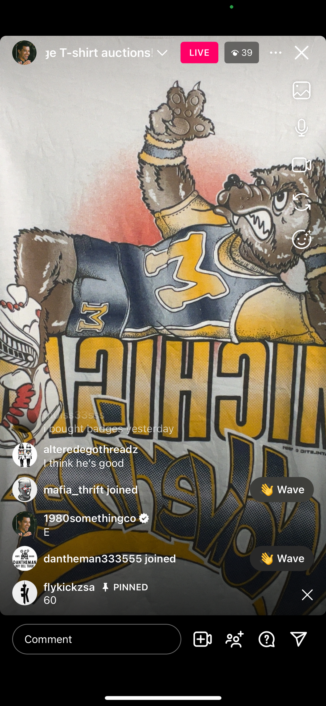 60 Michigan wolverines wrap (secondhand)