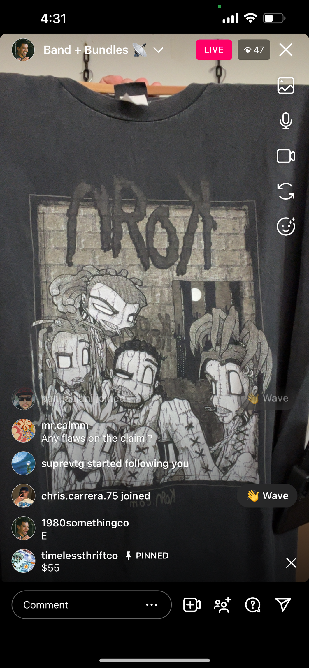 Vtg korn sick and twisted tour shirt (secondhand)