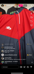 19 modern nike zip (secondhand)