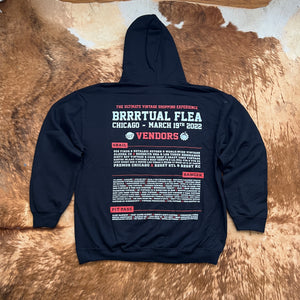 BRRRtual Flea Chicago hoodie