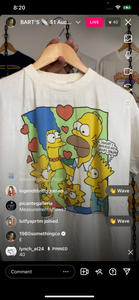 Vtg Simpsons “Loving Family” shirt (secondhand)