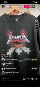 Metallica shirt (secondhand)