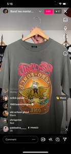 ‘99 Aerosmith shirt Sz L (secondhand)