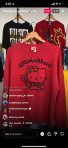 Vtg Hello Kitty sweater (secondhand)