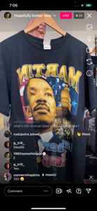 Vtg MLK shirt Sz XL (secondhand)
