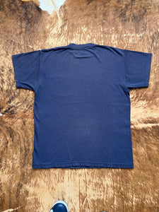 Blank vintage shirt (Blue) (Secondhand)