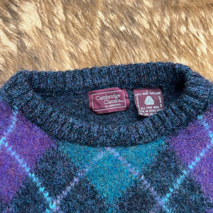 Vintage wool sweater Sz Small (secondhand)